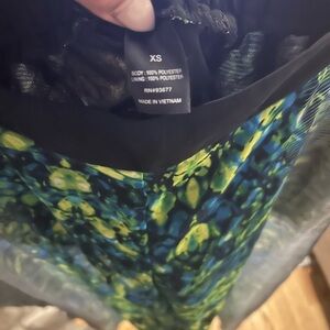 Bisou bisou wide leg mesh pants